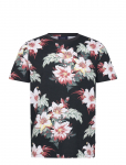 Lindbergh - Slub Aop Tee S/S - L&uuml;hikeste varrukatega - M