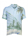 Lindbergh - Aop Summer Viscose Shirt S/S - Vabaaja s&auml;rgid - XXL