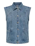 ONLY - Onlkennedy Sl Dnm Waistcoat Bj Noos - Teksavestid - XL