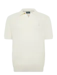 Polo Ralph Lauren - Textured Cotton-Linen Sweater - L&uuml;hikeste varrukatega kootud polos&auml;rgid - L