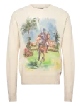 Polo Ralph Lauren - Cashmere Graphic Sweater - &Uuml;mara kaelusega - XS
