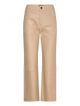 DEPECHE - Bindydep Hw Pants 7/8 Length Straight Leg - Sirge s&auml;&auml;rega - 40