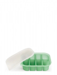 Haakaa - Haakaa Easy-Freeze Tray - 8 Compartments - Pea Green - Beebitoidu konteinerid - ONE SIZE