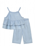 Levi's - Levi's&reg; Denim Tiered Tank And Pants 2-Piece Set - Varrukateta - 98