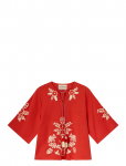 Helmstedt - Dottie Blouse - L&uuml;hikeste varrukatega - S