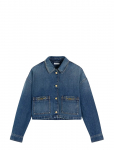Tommy Hilfiger - Cropped Jacket Cam Mid - L&uuml;hikesed teksap&uuml;ksid - M