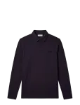 Calvin Klein - Ls Slim Supima Logo Patch Polo - Pikkade varrukatega - XXL