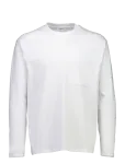 Lindbergh - O-Neck Tee Oversized Cropped L/S - Pikkade varrukatega - M