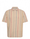 Revolution - Short-Sleeved Cuban Shirt - L&uuml;hikeste varrukatega s&auml;rgid - M