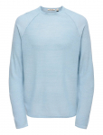 ONLY & SONS - Onsapollo Reg Ls Struc Crew Knit - &Uuml;mara kaelusega - XXL