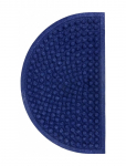 House Doctor - Door Mat, Hdentry, Half Round, Blue - Uksematid - 75X 45X 0.8CM
