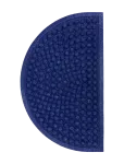 House Doctor - Door Mat, Hdentry, Half Round, Blue - Uksematid - 75X45X0.8CM