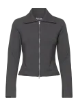 Weekday - Slim Long-Sleeved Zip Shirt - Pikkade varrukatega - 36