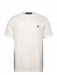 Fred Perry - Stripe Tape T-Shirt - L&uuml;hikeste varrukatega - L
