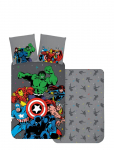 BrandMac - Bed Linen Avengers 4609 - 140X200, 70X90 Cm - Voodipesukomplektid - 140X200.70X90CM