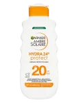 Garnier - Garnier Ambre Solaire Hydra 24H Protect Sun Protecting Milk Spf20 For Normal Skin 175 Ml - Keha - 175 ML