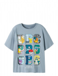 Name It - Nkmjulio Pokemon Ss Nreg Top Noos Sky - L&uuml;hikeste varrukatega - 158-164