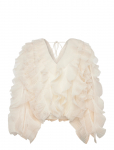 Dante6 - Dante6-Phora Tulle Ruffled Top - Pikkade varrukatega - 42