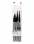 Depend Cosmetic - Nail Art Brush Kit 4-Pack - T&ouml;&ouml;riistad - 1 ST