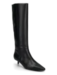 Calvin Klein - Kitten Heel High Boot Lth - P&otilde;lveni saapad - 39 x 39
