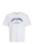 Jack & Jones - Jjedenver Logo Tee Ss O-Neck Sn - L&uuml;hikeste varrukatega - L