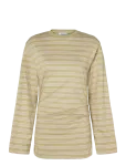 Topshop - Tsbett L/S Striped Shoulder Top Jrs - Pikkade varrukatega - M
