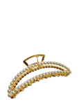 Pipol's Bazaar - Lourdes Moon Clamp Pearl - Juukseklambrid - ONE SIZE