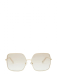 GLAS Eyewear - Billie Gold Tinted - Kandilise raamiga p&auml;ikeseprillid - 2.5
