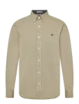 Superdry - Garment Dyed L/S Shirt - Oxfordi s&auml;rgid - L