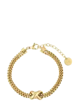 Bud To Rose - Cross Bracelet Gold - K&auml;eketid - ONE SIZE