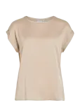 Vila - Viellette S/S Satin Top - Noos - L&uuml;hikeste varrukatega - 34