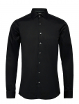 Lindbergh Black - Technical :Cut Away Collar, Tailor Fit Cotton Shirt, Wf Ls - Business - XL