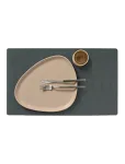 LIND DNA - 4-Set Table Mat Square L Nupo - Lauamatid - 35X45CM