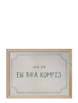 Kunskapstavlan&reg; - Kompisdiplomet, Dusty Mint - Posters - SWEDISH