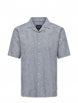 ONLY & SONS - Onscaiden Ss Solid Resort Linen Noos - L&uuml;hikeste varrukatega - S