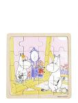 MUMIN - Moomin - Wooden Square Puzzle - Construction Fun - Puidust pusled - ONE SIZE