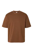 Selected - Slmlooseoscar Ss O-Neck Tee Noos - L&uuml;hikeste varrukatega - M