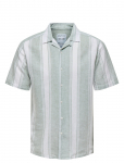 ONLY & SONS - Onscaiden Life Stripe Res Linenblendnoos - L&uuml;hikeste varrukatega - S