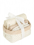 Cam Cam Copenhagen - Baby Care Gift Set - Ocs - Classic Stripes Rose - Beebide kinkekomplektid - ONE SIZE