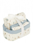 Cam Cam Copenhagen - Baby Care Gift Set - Ocs - Classic Stripes Rose - Beebide kinkekomplektid - ONE SIZE