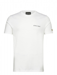 Lyle & Scott - Embroidered T-Shirt - L&uuml;hikeste varrukatega - XXL