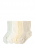 Lindex - 4-Pack Ribbed Socks - Sokid - 16/18