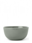 Lyngby Porcel&aelig;n - Rhombe Earth Sk&aring;l &Oslash;13 Cm Moss - Hommikus&ouml;&ouml;gikausid - 50 CL
