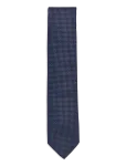 Lindbergh Black - Polyester Tie W?. Pattern 7 Cm - Lipsud - ONE SIZE