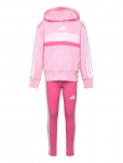 Adidas Sportswear - Lg 3S Tib Fl St - Sweatsuits - 128