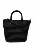 Lauren Ralph Lauren - Woven Straw Medium Brie Tote Bag - Kandekotid - ONE SIZE