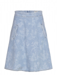 Mads N&oslash;rgaard - Art Denim Stelly Skirt - Teksaseelikud - 34