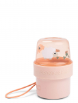 Done By Deer - To Go 2-Way Snack Container S Tiny Farm Powder - Beebitoidu konteinerid - &Oslash;8X H 11.5CM.150ML&150ML