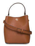 Lauren Ralph Lauren - Crosshatch Small Reese Bucket Bag - Paunkotid - ONE SIZE