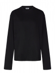 Weekday - Long-Sleeved Boxy Cotton T-Shirt - Pikkade varrukatega - XS